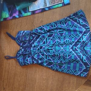 Patterned summer dress